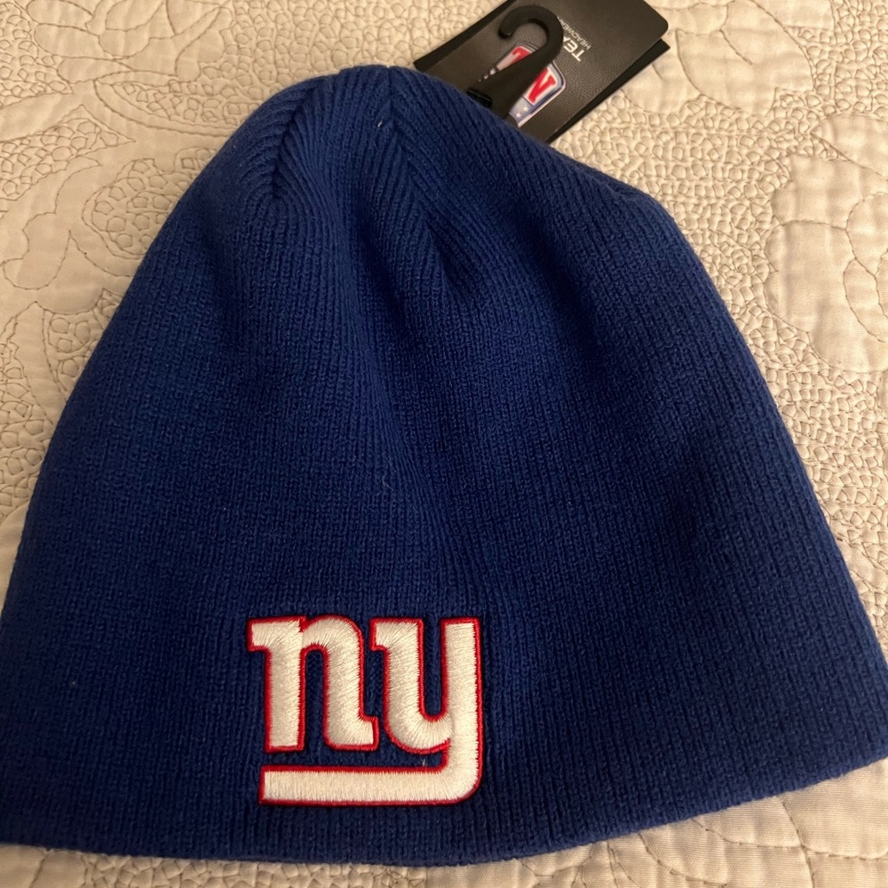 New York Giants Pro Line Fanatics Royal Blue Beanie